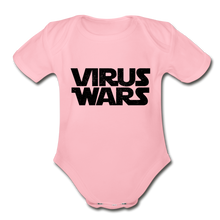 Load image into Gallery viewer, Virus Wars Organic Short Sleeve Baby Bodysuit - Premium Marketing Plus