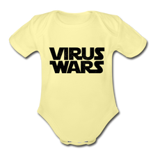 Load image into Gallery viewer, Virus Wars Organic Short Sleeve Baby Bodysuit - Premium Marketing Plus
