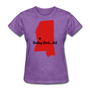 Rolling Fork, MS Red - Women's T-Shirt - Premium Marketing Plus