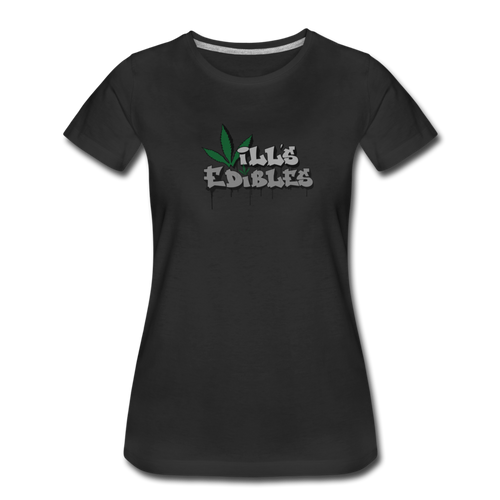 Will's Edibles - Women’s Premium T-Shirt - black