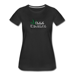 Will's Edibles - Women’s Premium T-Shirt - black