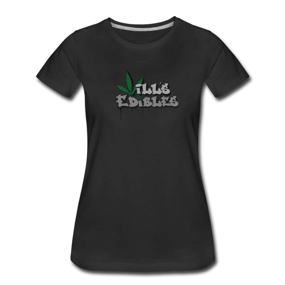 Will's Edibles - Women’s Premium T-Shirt - black