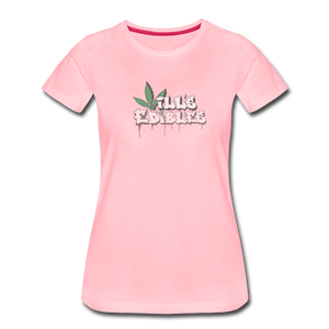 Will's Edibles - Women’s Premium T-Shirt - pink