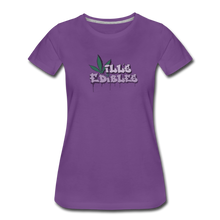 Load image into Gallery viewer, Will&#39;s Edibles - Women’s Premium T-Shirt - purple
