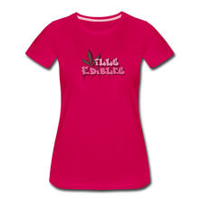 Load image into Gallery viewer, Will&#39;s Edibles - Women’s Premium T-Shirt - dark pink
