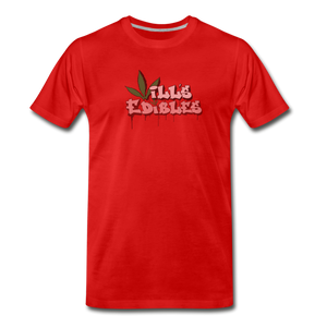 Will's Edibles - Men's Premium T-Shirt - red