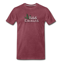 Load image into Gallery viewer, Will&#39;s Edibles - Men&#39;s Premium T-Shirt - heather burgundy
