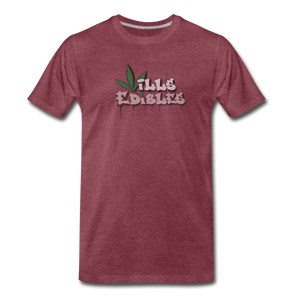 Will's Edibles - Men's Premium T-Shirt - heather burgundy