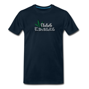 Will's Edibles - Men's Premium T-Shirt - deep navy